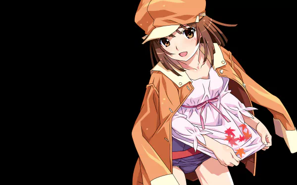 Nadeko Sengoku Anime Monogatari (Series) HD Desktop Wallpaper | Background Image