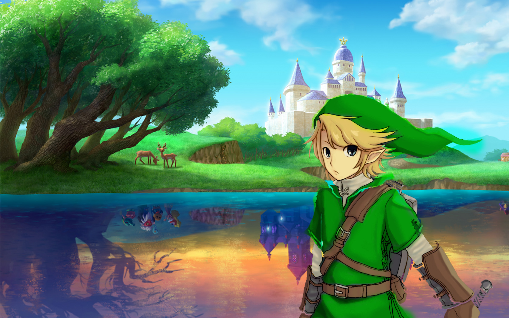 The Legend Of Zelda: A Link Between Worlds Wallpaper and Background