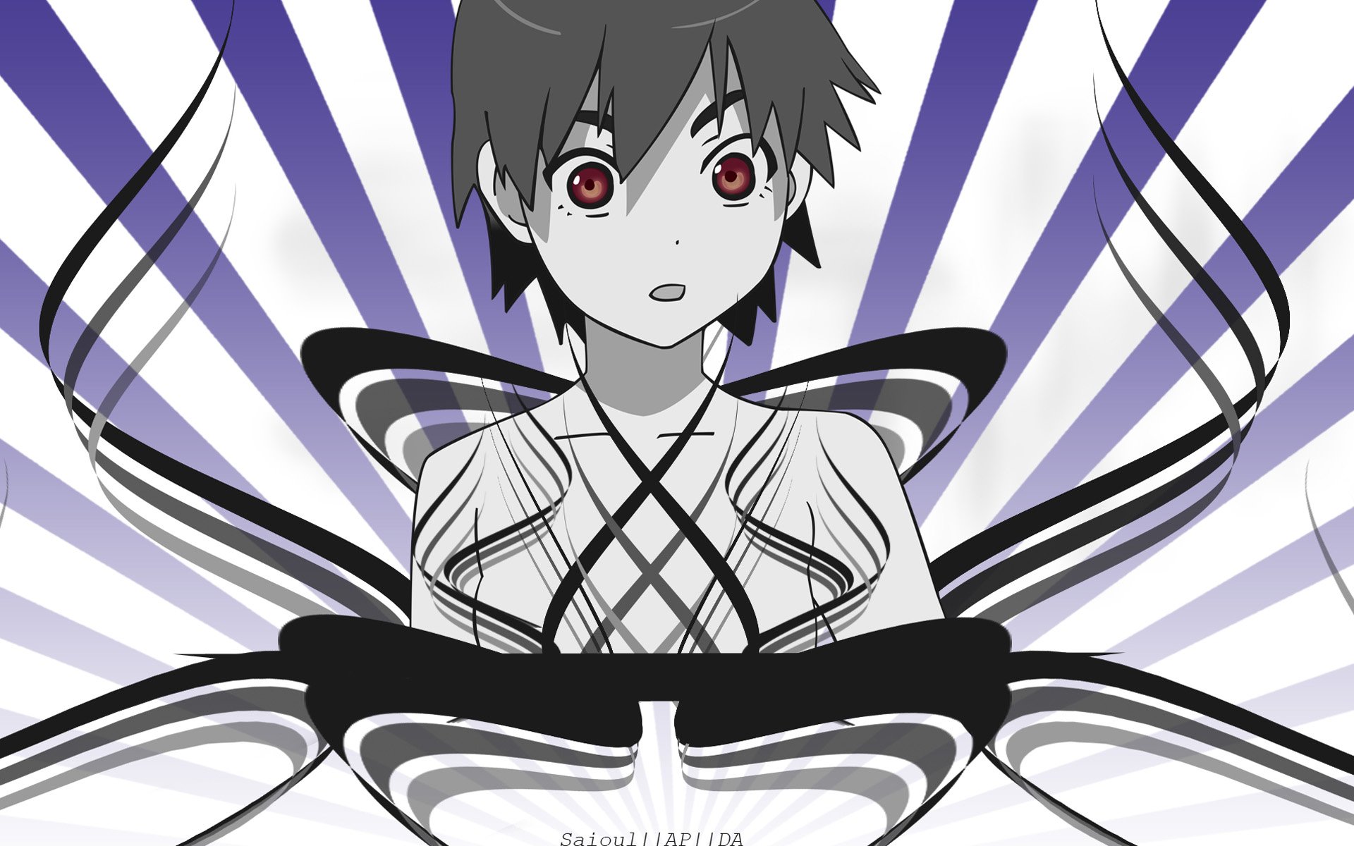 Download Suruga Kanbaru Anime Monogatari (Series) HD Wallpaper