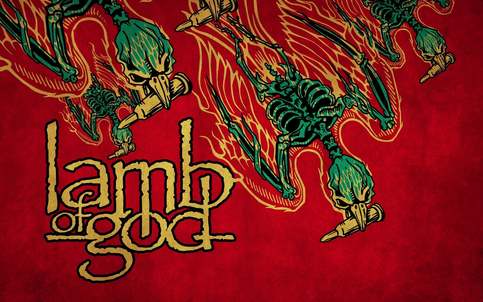 lamb of god logo wallpaper