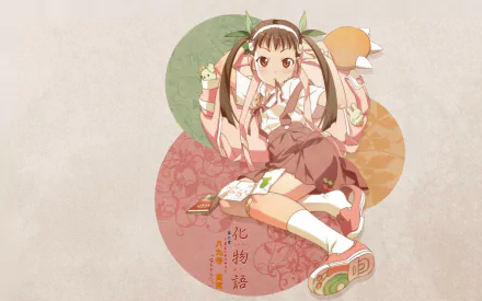 Mayoi Hachikuji Anime Monogatari (Series) HD Desktop Wallpaper | Background Image