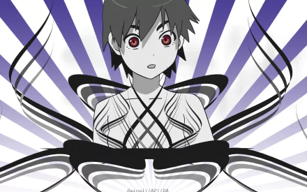 Suruga Kanbaru Anime Monogatari (Series) HD Desktop Wallpaper | Background Image