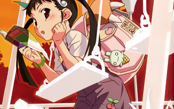 Mayoi Hachikuji Anime Monogatari (Series) HD Desktop Wallpaper | Background Image