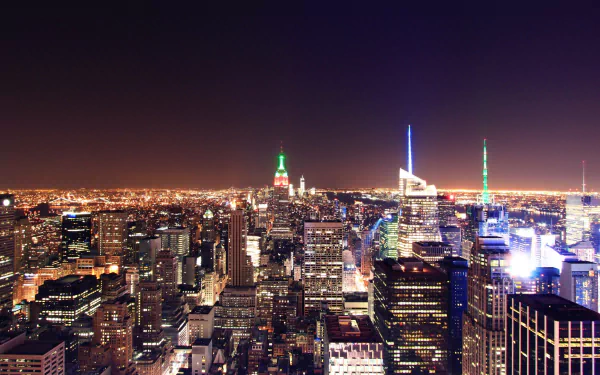 New York skyline man made Manhattan HD Desktop Wallpaper | Background Image
