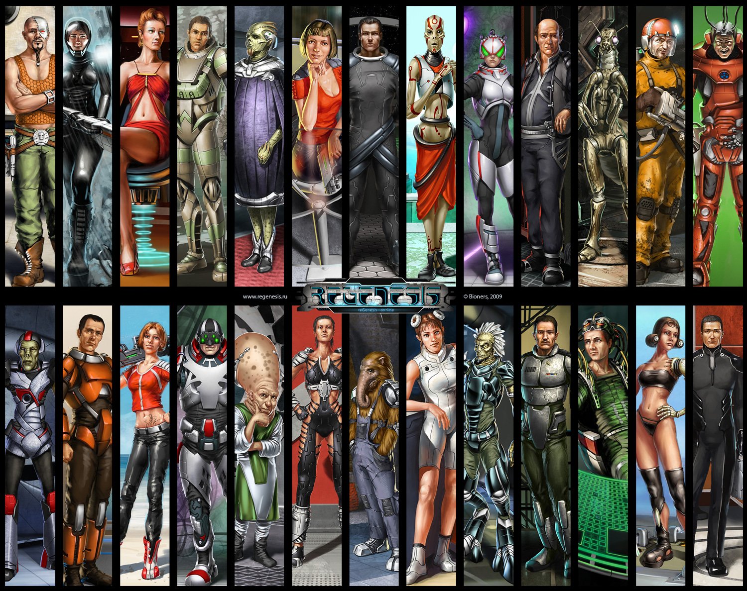 Download Video Game ReGenesis Wallpaper by Dmitry Grebenkov
