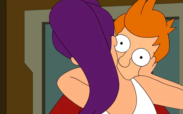 Leela (Futurama) Fry (Futurama) TV Show Futurama HD Desktop Wallpaper | Background Image