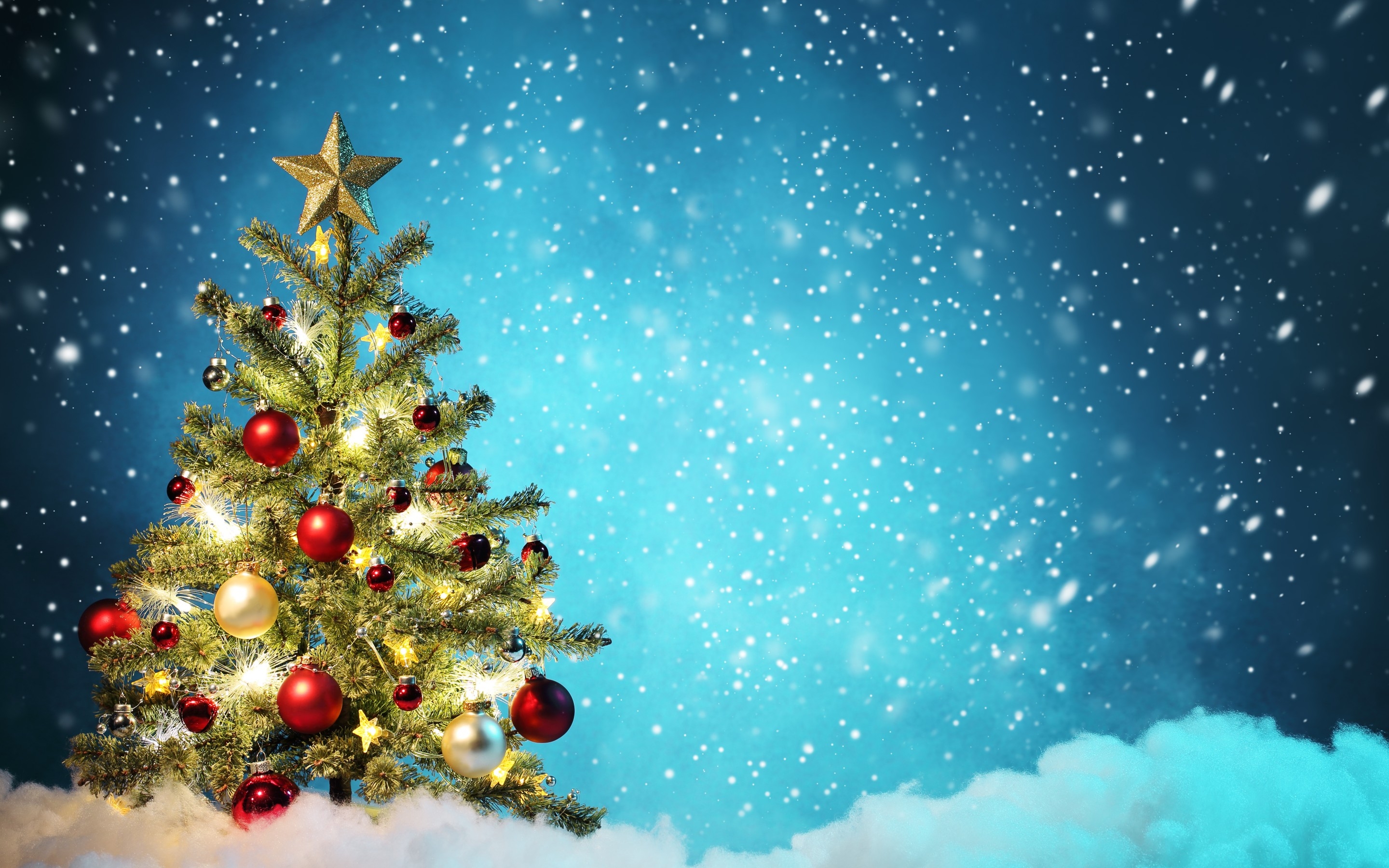 Download Christmas Ornaments Christmas Tree Holiday Christmas HD Wallpaper