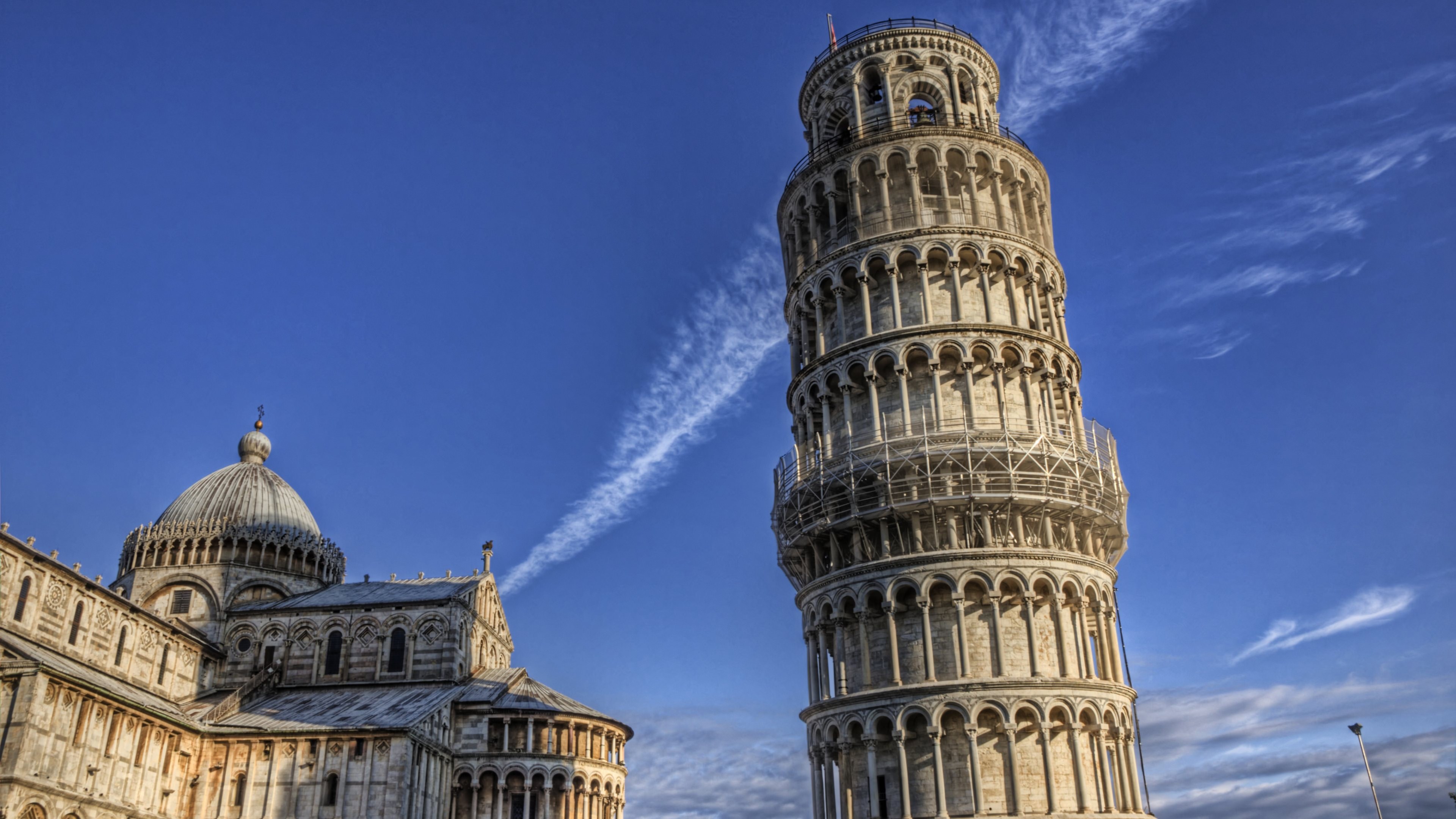 Leaning Tower Of Pisa 4k Ultra HD Wallpaper