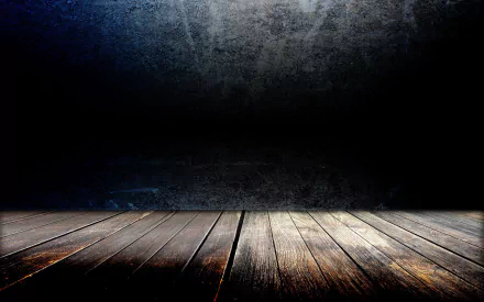 HD wallpaper featuring a textured wooden floor against a dark, abstract background, creating a striking visual contrast for desktop use.
