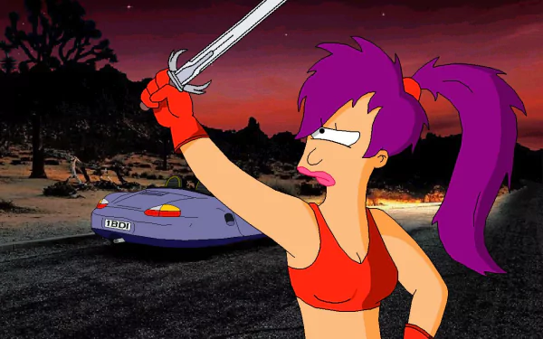 Leela (Futurama) TV Show Futurama HD Desktop Wallpaper | Background Image