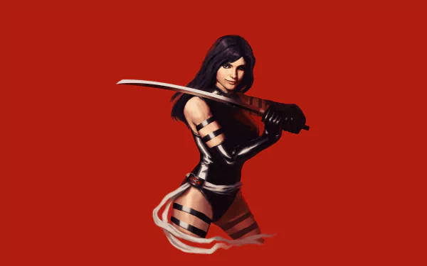 Psylocke (Marvel Comics) Comic HD Desktop Wallpaper | Background Image