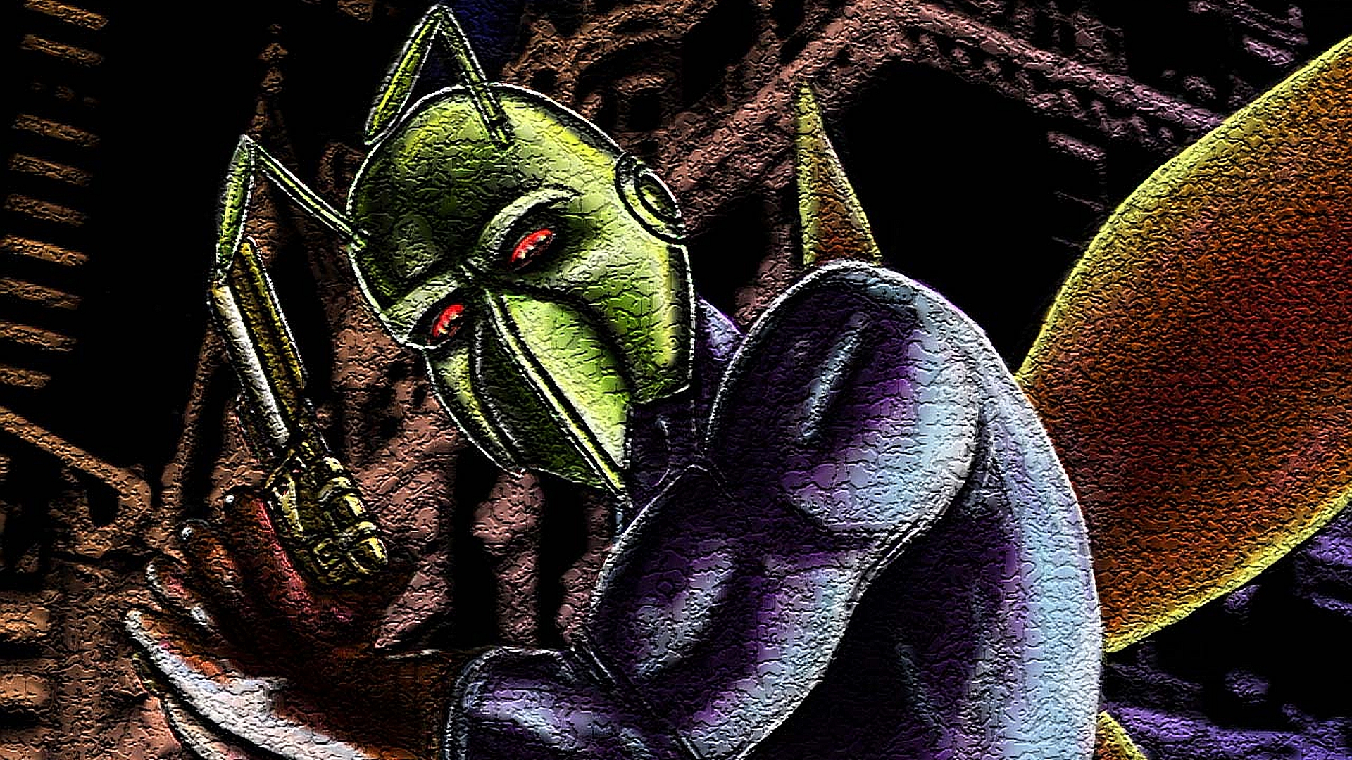Comics Killer Moth HD Wallpaper Background Image.