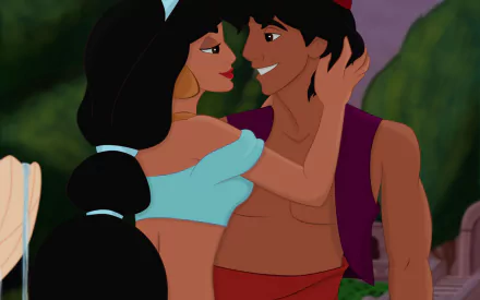 Princess Jasmine Aladdin movie Aladdin (1992) HD Desktop Wallpaper | Background Image