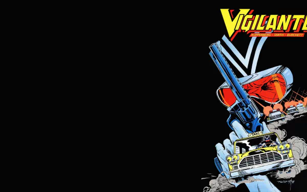 Comic Vigilante HD Desktop Wallpaper | Background Image