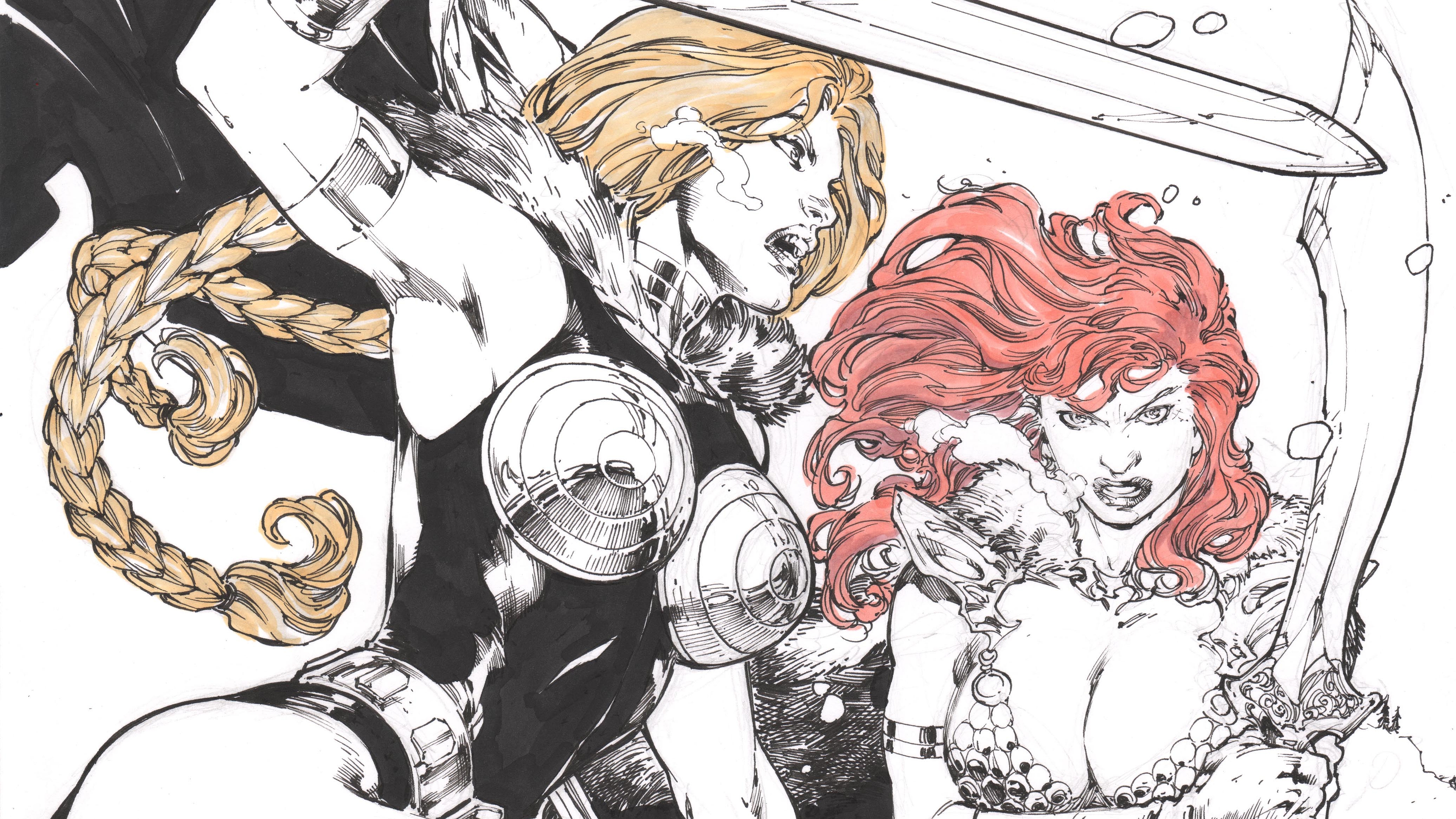 Comics Collage HD Wallpaper | Background Image