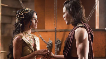 Lynn Collins Taylor Kitsch Dejah Thoris movie John Carter HD Desktop Wallpaper | Background Image