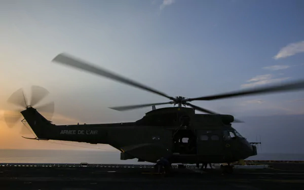 helicopter military Aérospatiale SA 330 Puma HD Desktop Wallpaper | Background Image
