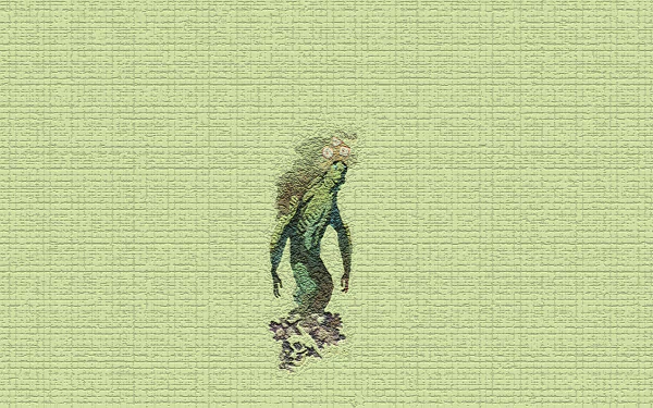 Comic Abe Sapien HD Desktop Wallpaper | Background Image