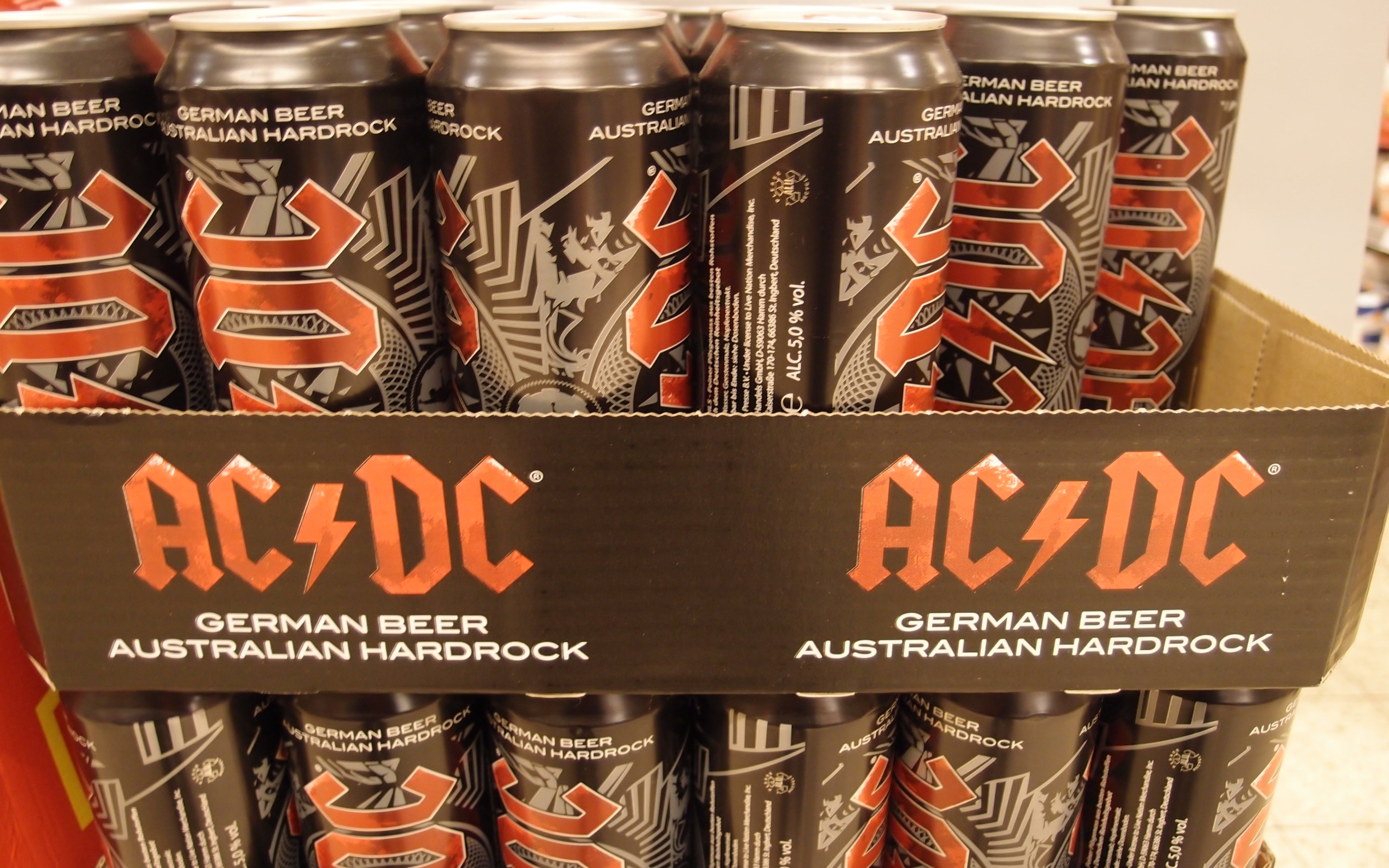 AC/DC Beer HD Wallpaper