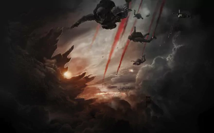 movie Godzilla (2014) HD Desktop Wallpaper | Background Image