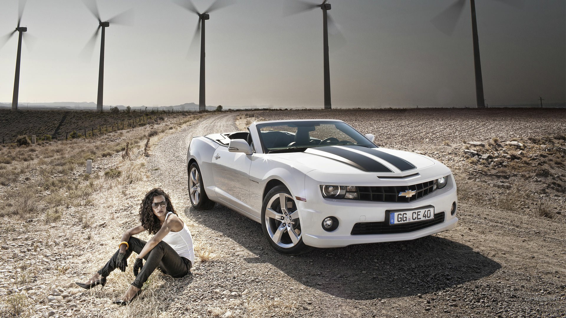 Download Vehicle Chevrolet Camaro Convertible HD Wallpaper