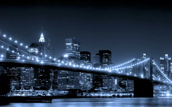 man made Brooklyn Bridge HD Desktop Wallpaper | Background Image