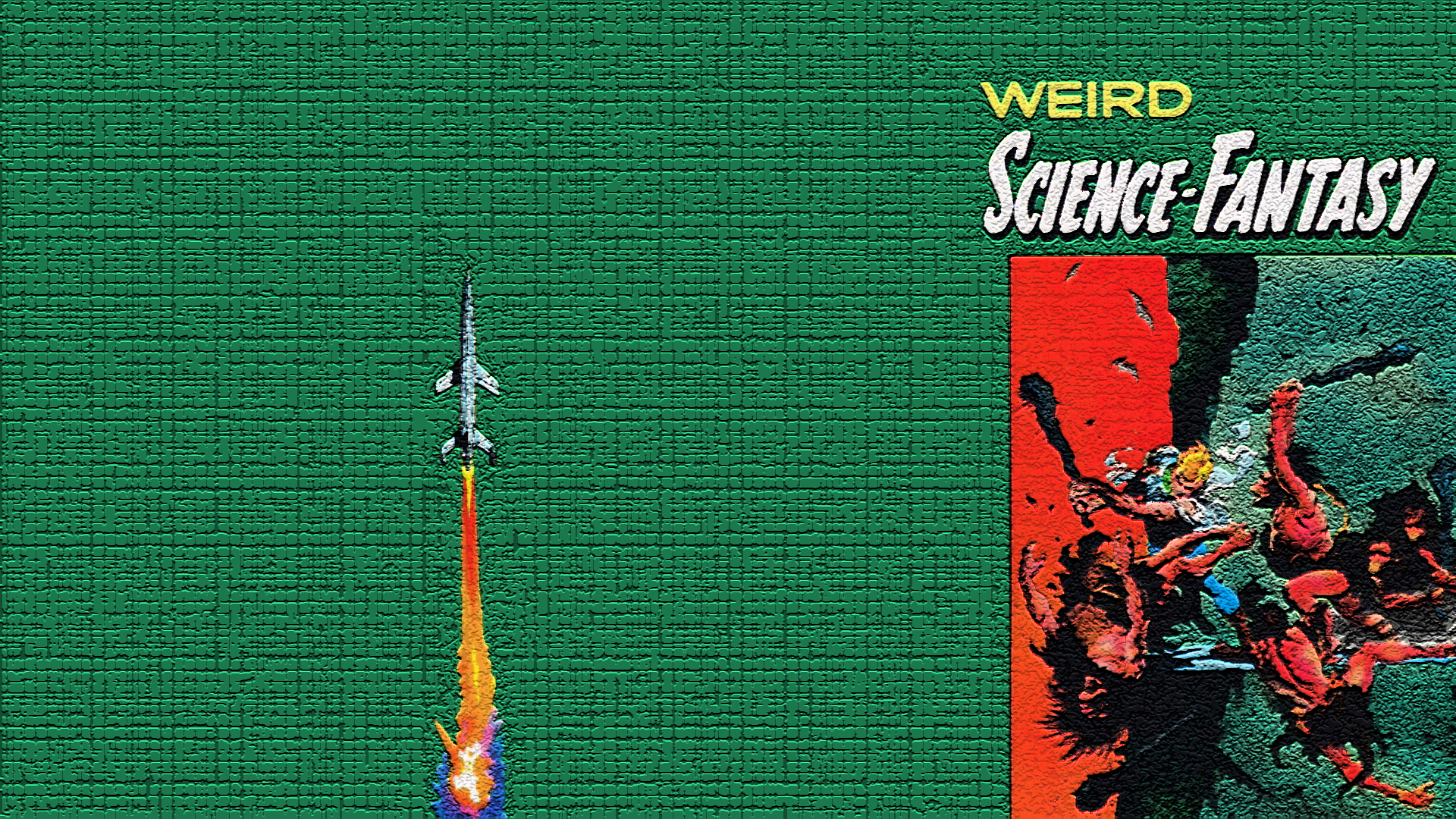 Comics Weird Science-Fantasy HD Wallpaper | Background Image