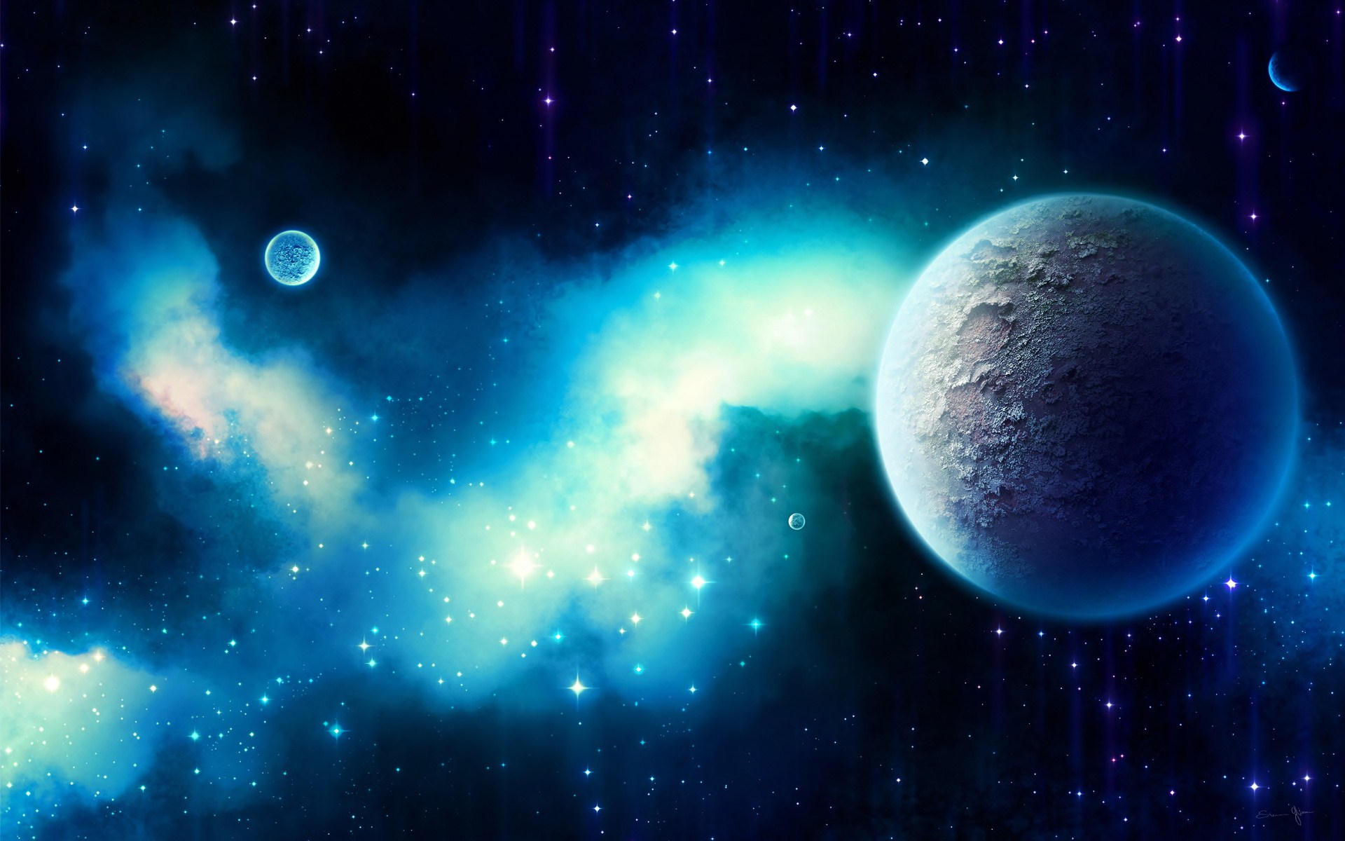 Download Sci Fi Planet Hd Wallpaper