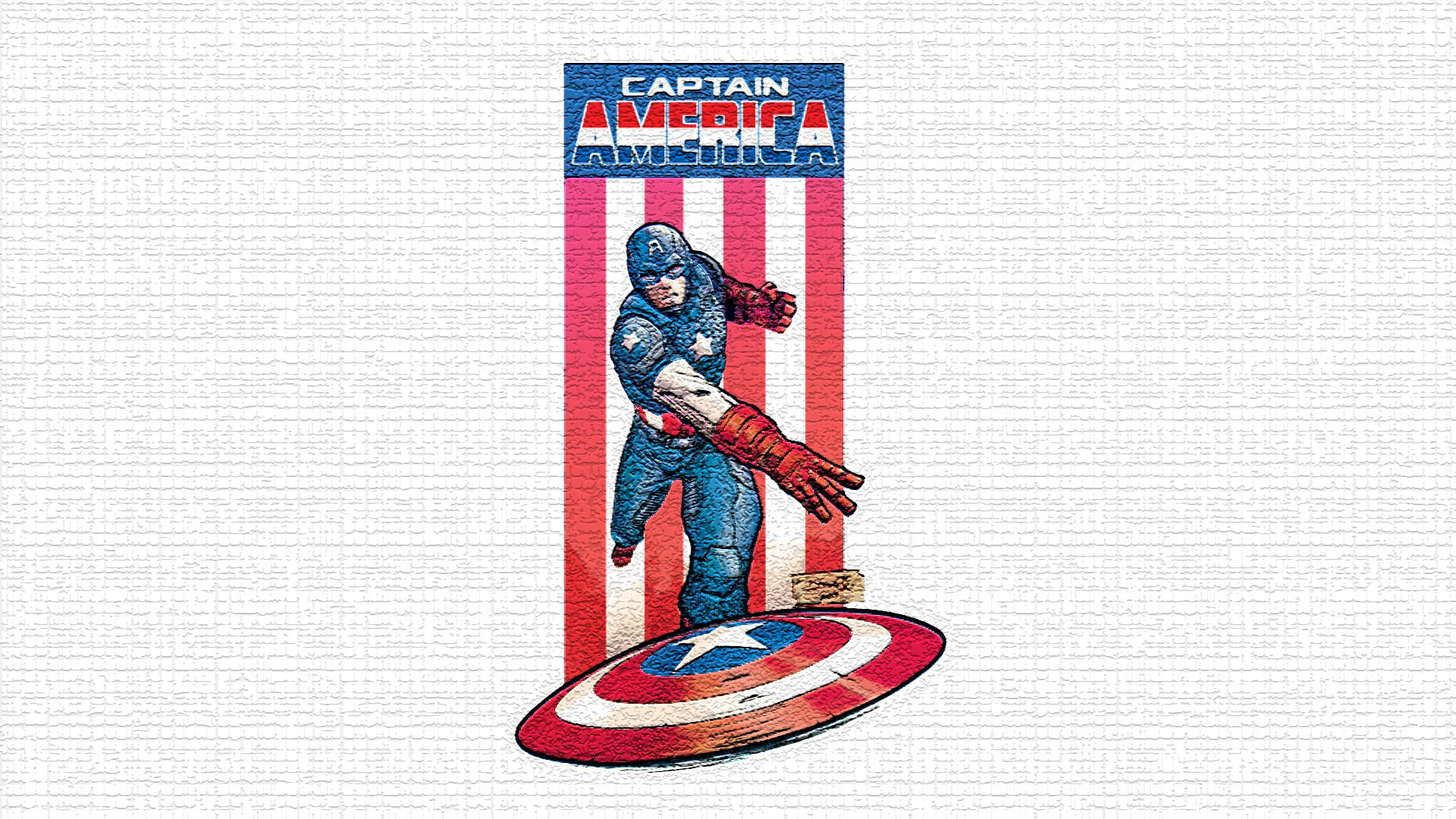 Download Comic Captain America HD Wallpaper