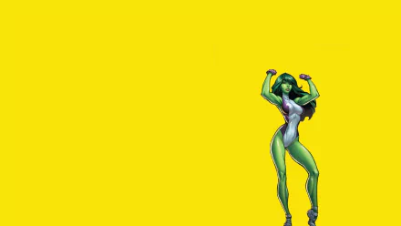 Comic She-Hulk HD Desktop Wallpaper | Background Image