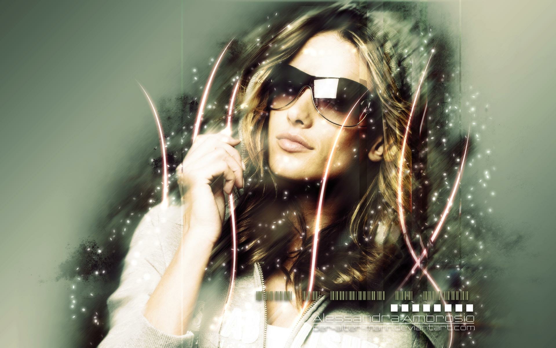 Download Model Brazilian Celebrity Adriana Lima HD Wallpaper