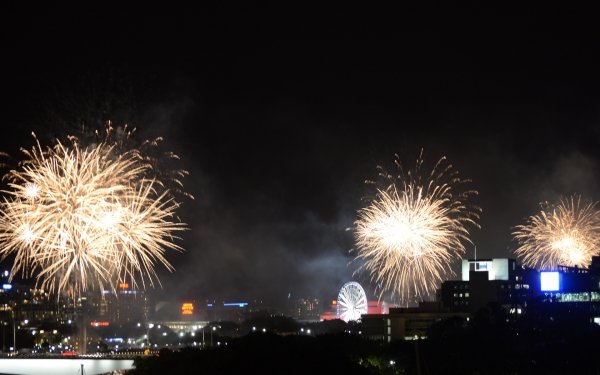 Photography Fireworks Celebration Brisbane Australia HD Wallpaper | Background Image
