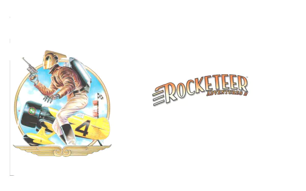 Comic Rocketeer HD Desktop Wallpaper | Background Image