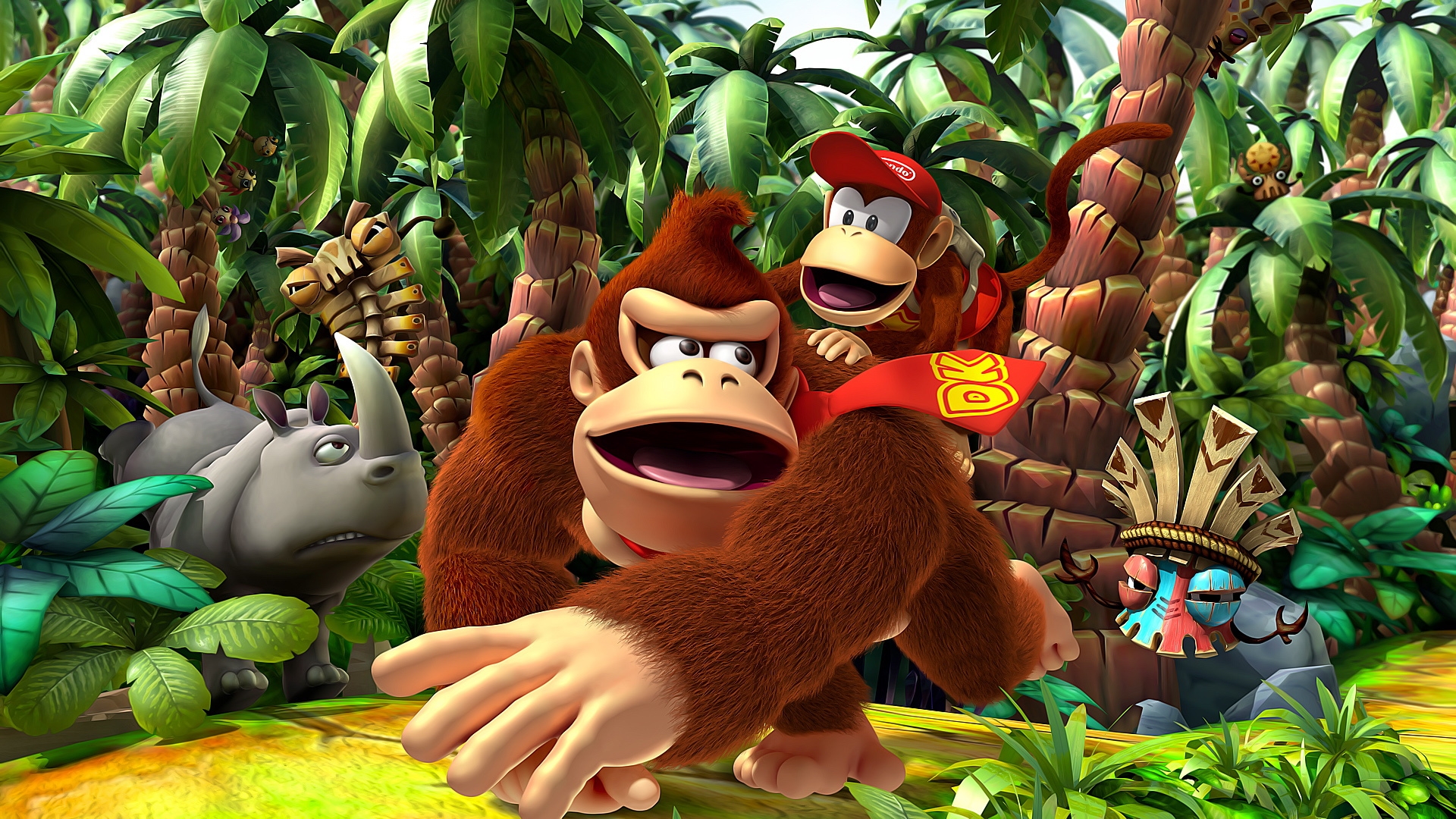 Video Game Donkey Kong Country Returns HD Wallpaper