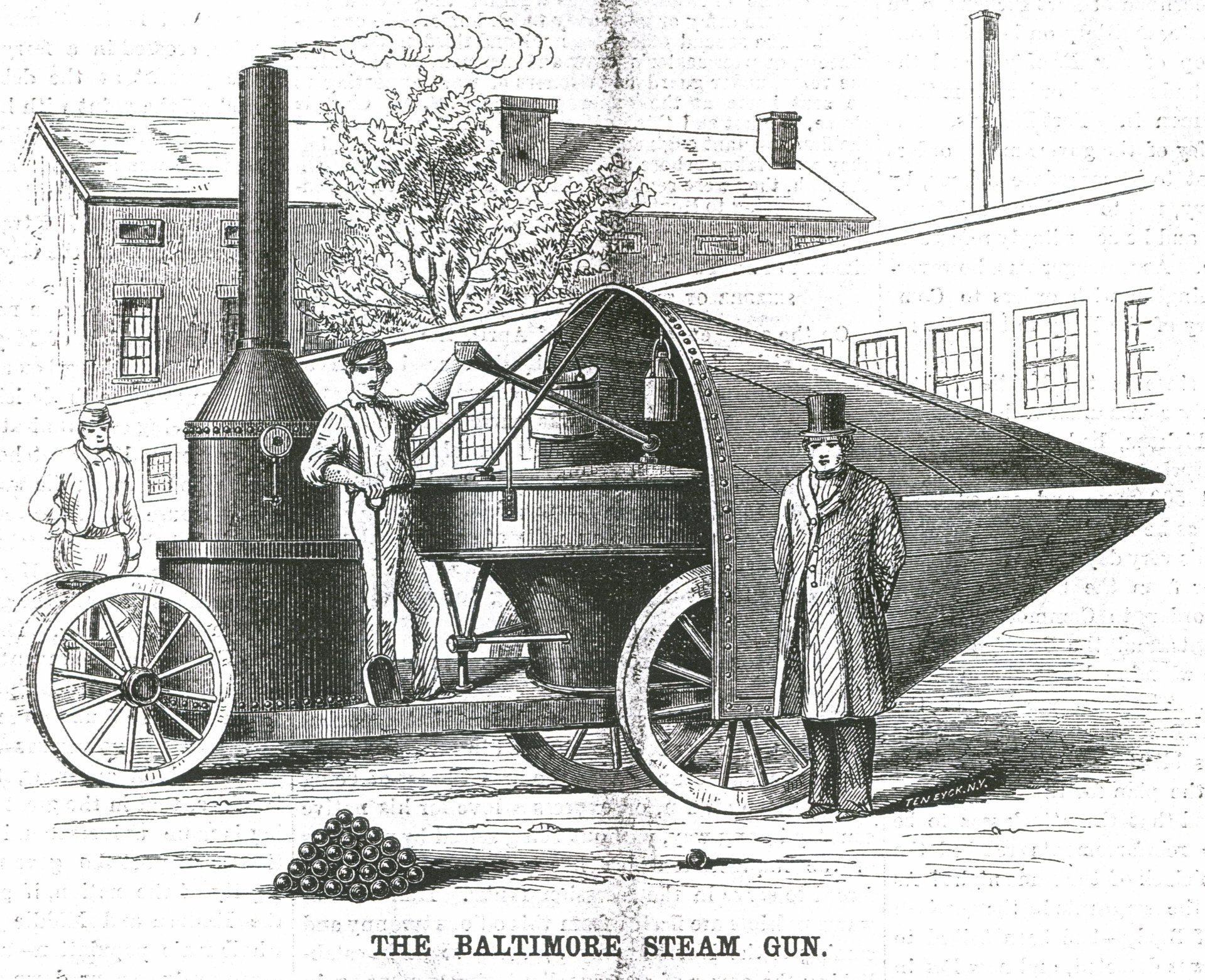 Download Man Made Winans Steam Gun 4k Ultra HD Wallpaper