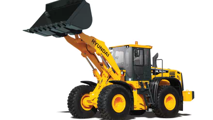 vehicle Hyundai wheel loader HD Desktop Wallpaper | Background Image