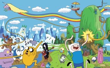 340 Adventure Time Hd Wallpapers Background Images