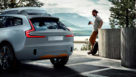 vehicle volvo xc coupe concept HD Desktop Wallpaper | Background Image