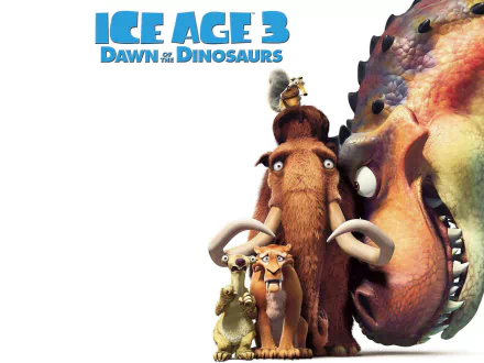 Ice Age movie Ice Age: Dawn of the Dinosaurs HD Desktop Wallpaper | Background Image