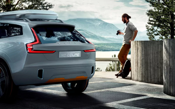 vehicle volvo xc coupe concept HD Desktop Wallpaper | Background Image