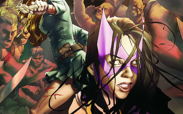 Huntress (DC Comics) Comic Birds Of Prey HD Desktop Wallpaper | Background Image