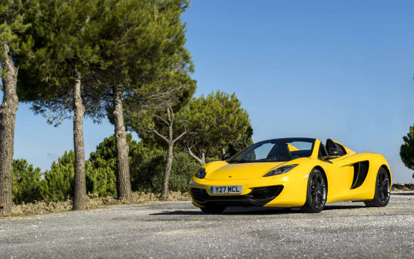 vehicle McLaren MP4-12C Spider HD Desktop Wallpaper | Background Image