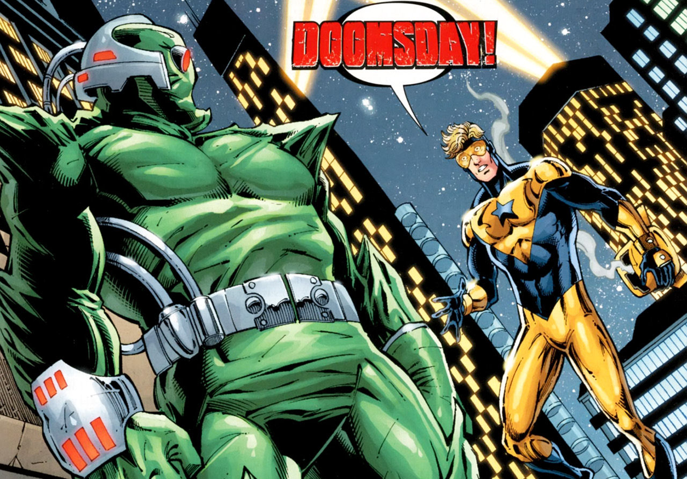 Download Comic Booster Gold Wallpaper