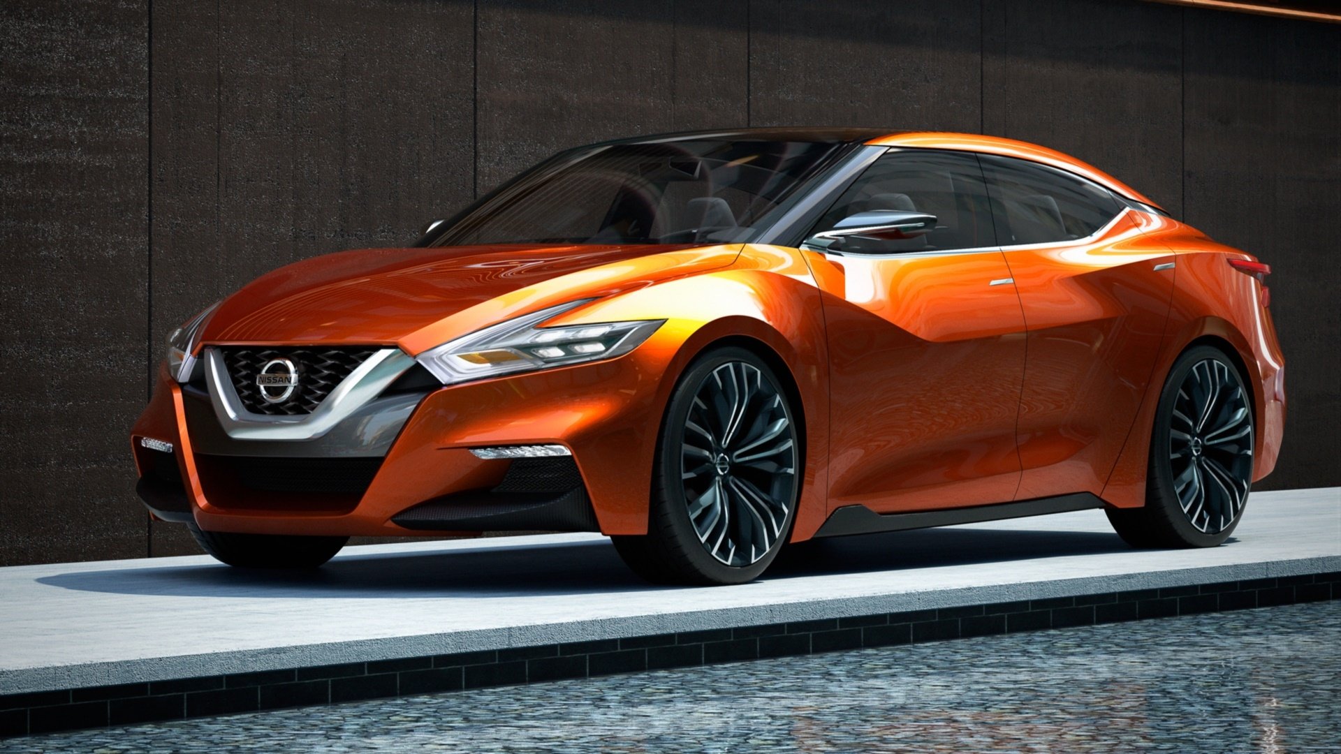 Download Vehicle 2014 Nissan Sport Sedan Concept HD Wallpaper
