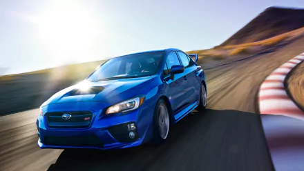 vehicle 2015 Subaru WRX STI HD Desktop Wallpaper | Background Image