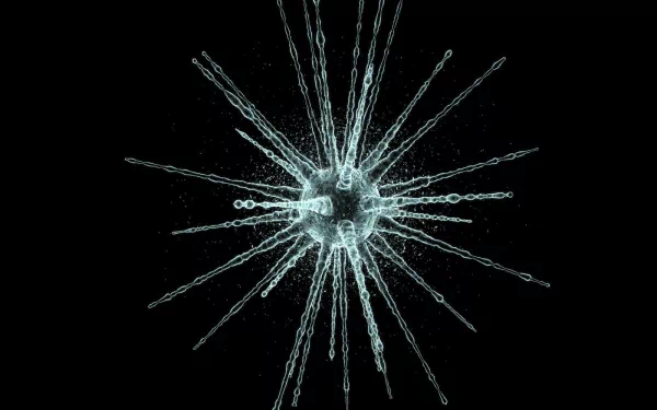 virus artistic Abstract HD Desktop Wallpaper | Background Image