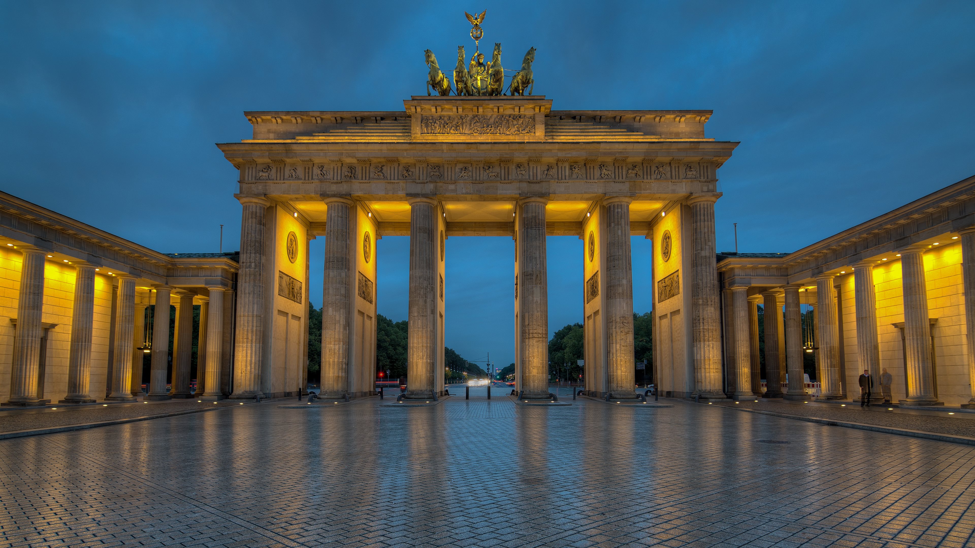 Man Made Brandenburg Gate HD Wallpaper | Background Image