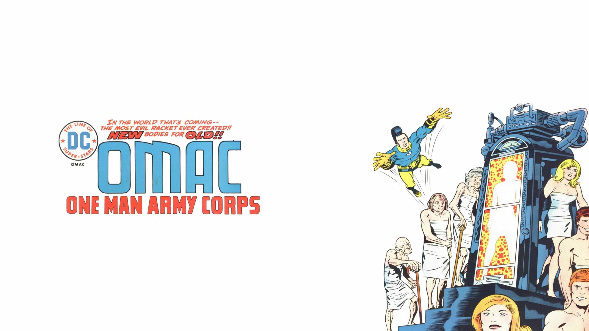 Comics O.M.A.C. HD Wallpaper | Background Image