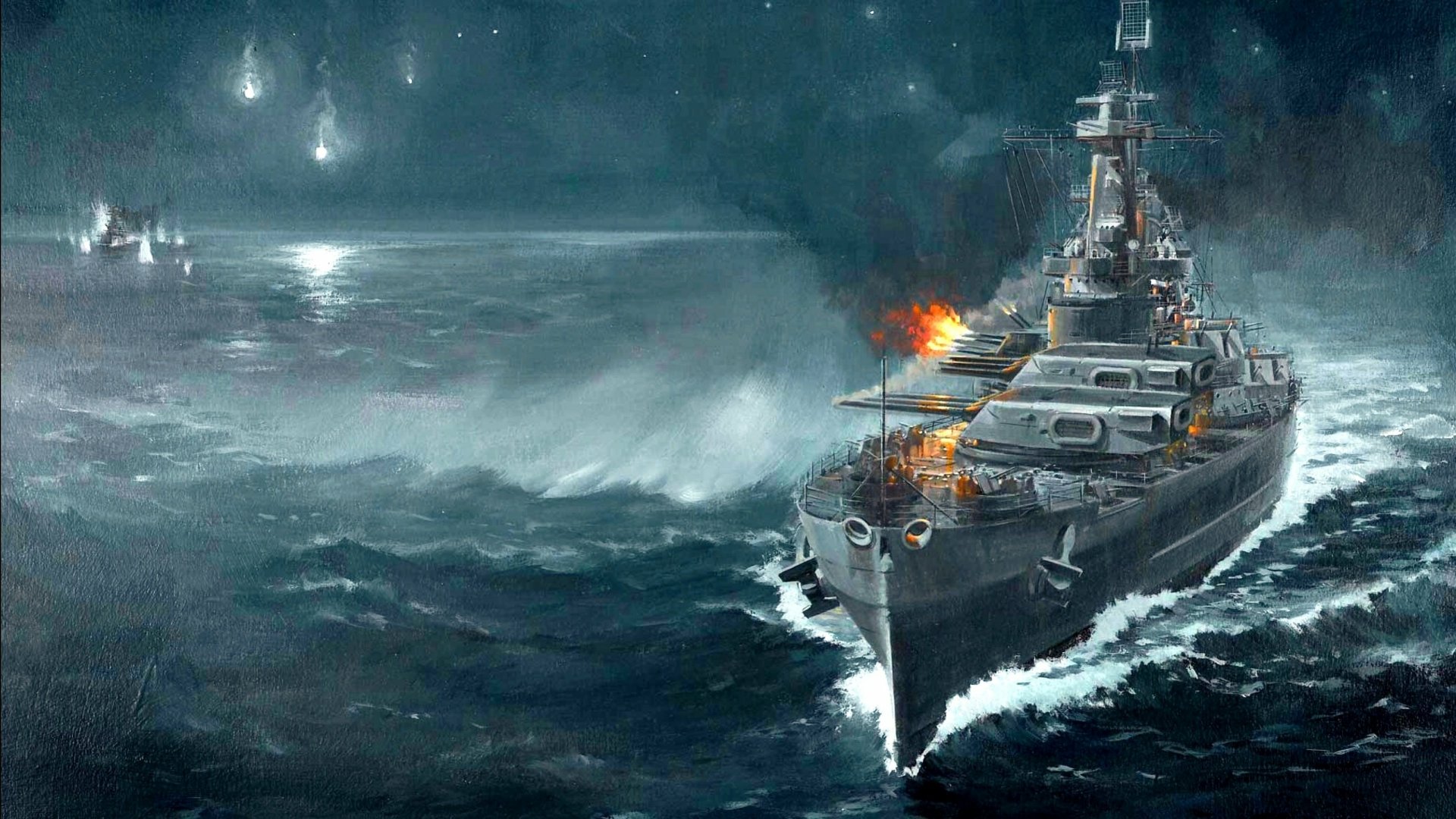 Download Video Game World Of Warships HD Wallpaper