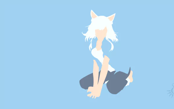 Black Hanekawa Tsubasa Hanekawa Anime Monogatari (Series) HD Desktop Wallpaper | Background Image